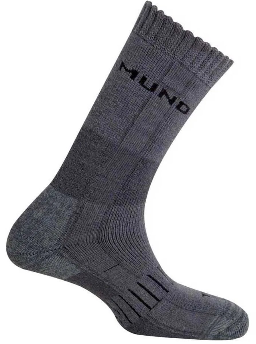 Mund Socks Himalaya Wool Merino Thermolite Sokken Man Grijs