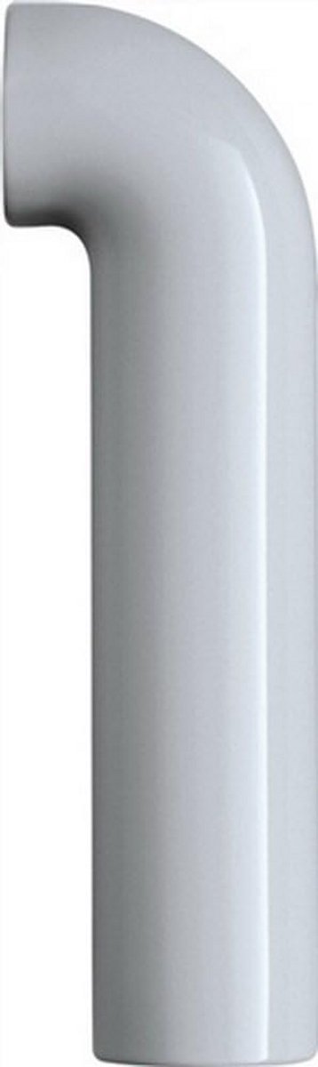 Huisnummer 1, 165 mm hoog, Zuiver Wit