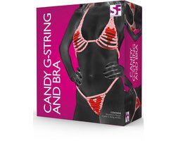 Spencer Fun producten - Candy G-String and Bra Set