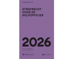 Zakboek strafrecht voor de Hulpofficier 2026