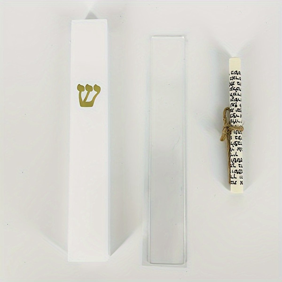 VANDAAG VERZONDEN - Mezoeza - Torah-Rol - Joodse Decoratie - Deurpost Decor - Mezuzah Religieus Accessoire - Spiritueel Huis - Judaica Cadeau - Housewarming Cadeau - Traditionele Mezoeza - Heilige Scriptuur