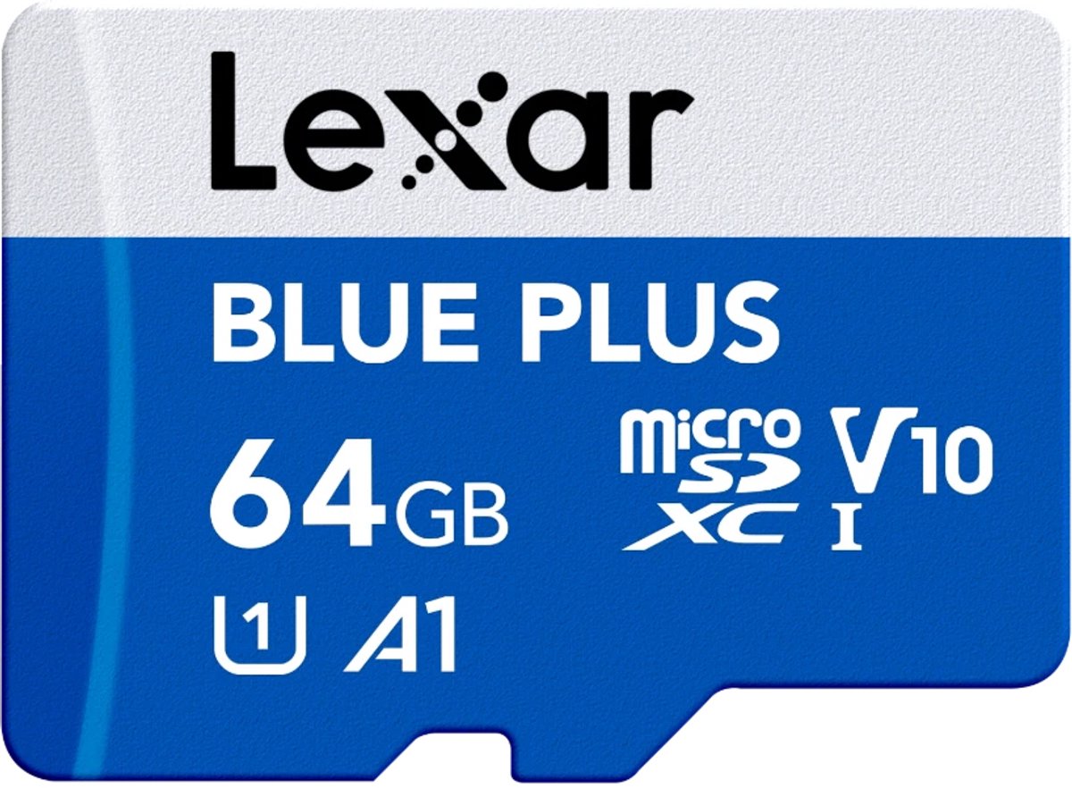 Lexar BLUE PLUS 64 GB MicroSDXC UHS-I