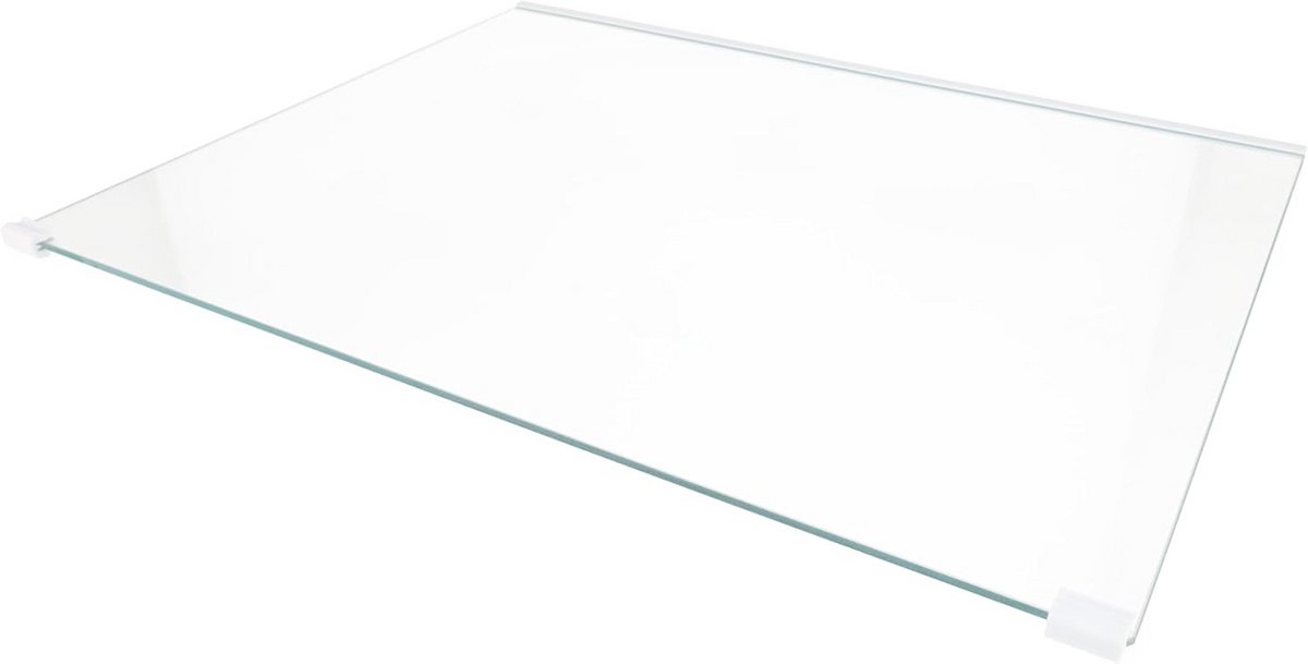 Universele Glazen Legplank voor Koelkast en Vriezer 46x36 cm- Vervangend Onderdeel