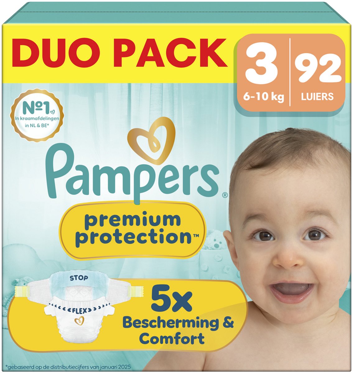 Pampers Premium Protection Maandbox maat 3