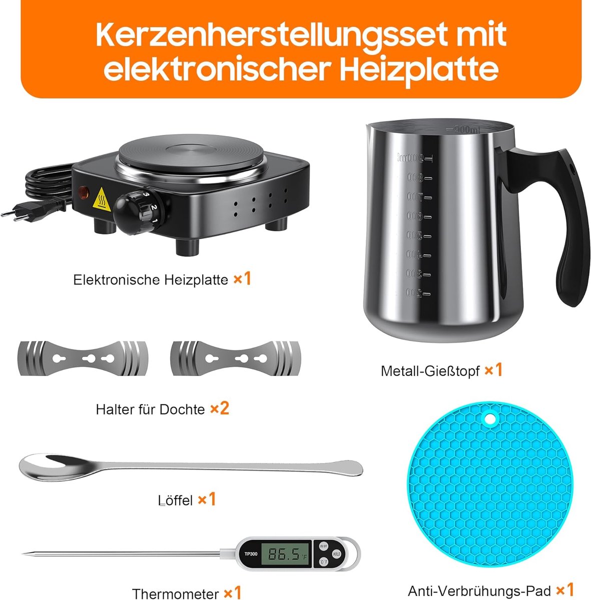 kaarsen maken set - Doe-het-zelf kaarsenset