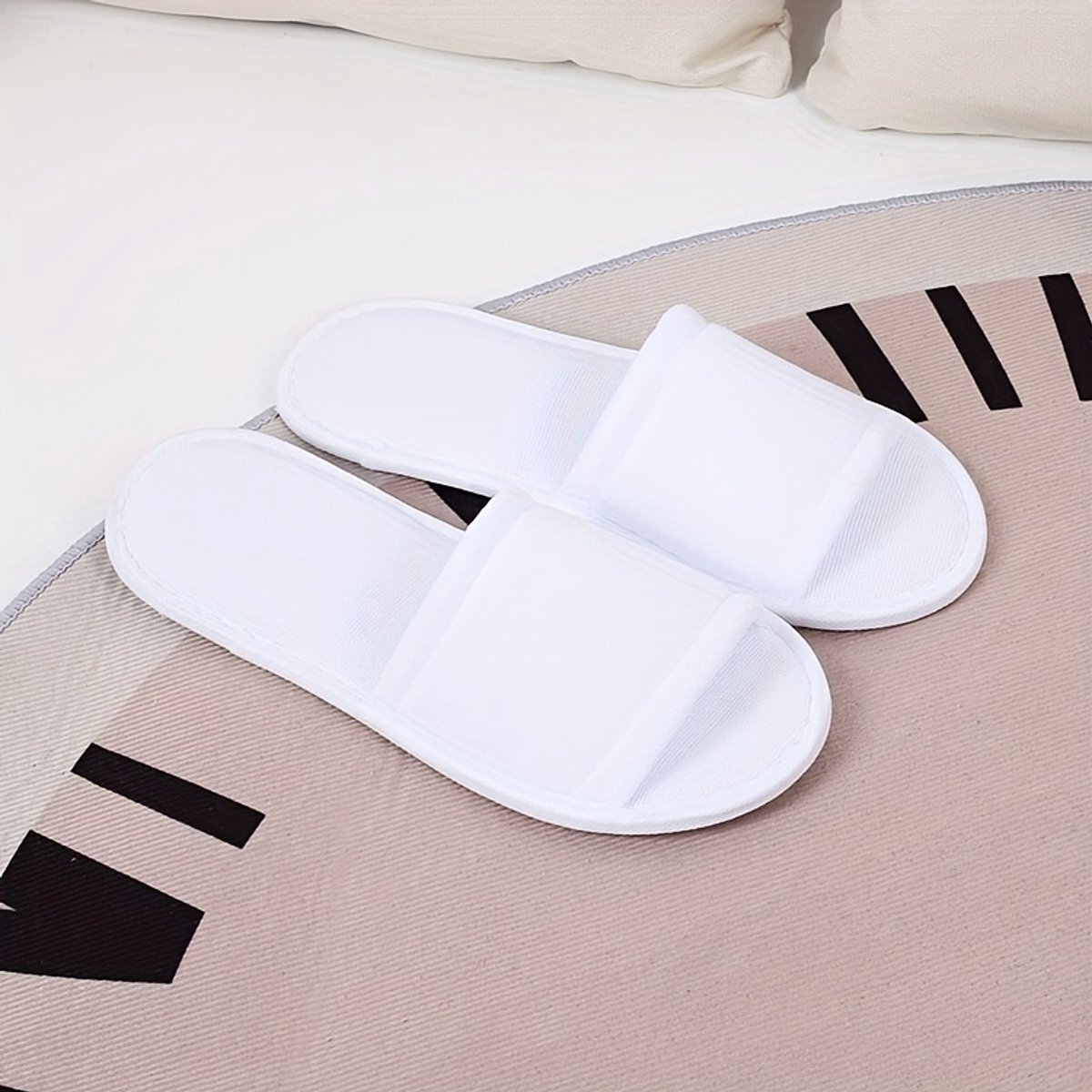 Livé® Heren Instap Slippers – Open Teen & Lichtgewicht EVA Zool - Maat 43