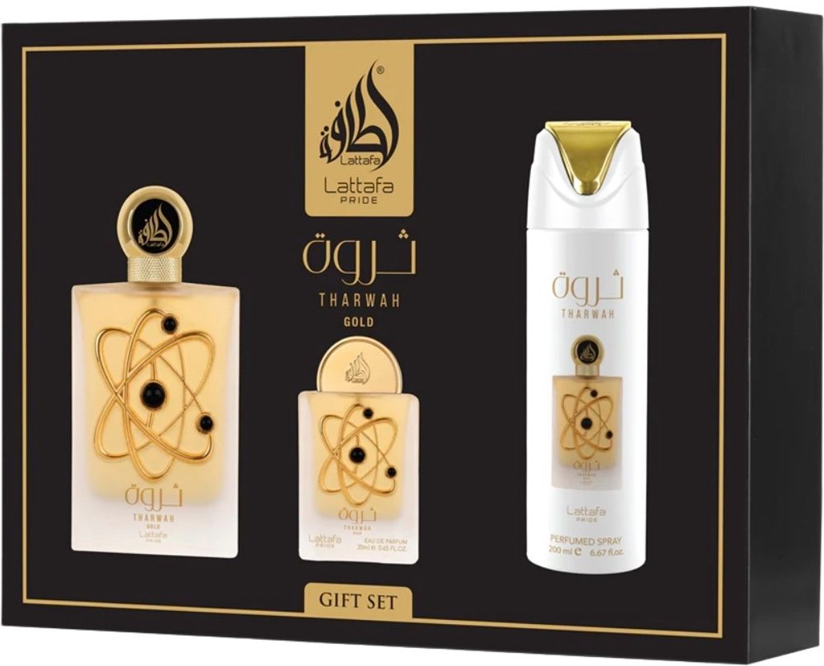Lattafa - Pride Tharwah Gold Eau de Parfum Giftset