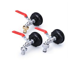 Livé® IBC Water tank Adapter – 1000L Kraan & Snelle Connector - 1 Stuk
