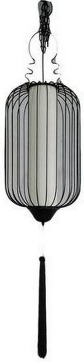 Fine Asianliving Chinese Lamp Zwart D35xH92cm
