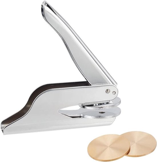 MK Stoer - Boek Embosser - Rvs Embosser - Seal Embosser - Persoonlijke ...