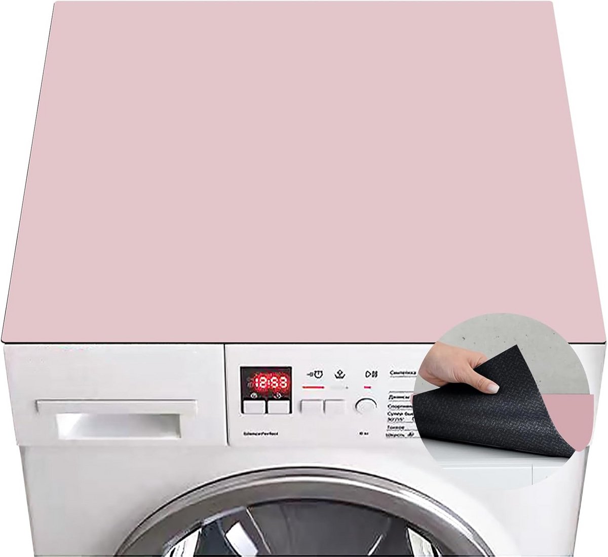Antislip Wasmachine Onderlegger 60x60 cm - Stofbescherming en Trillingsdemping