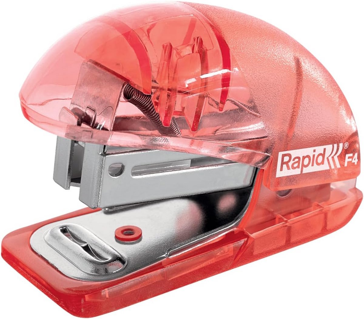 Compacte Mini Nietmachine Koraal - Nietcapaciteit 10 Vellen & Geïntegreerde Ontnieter