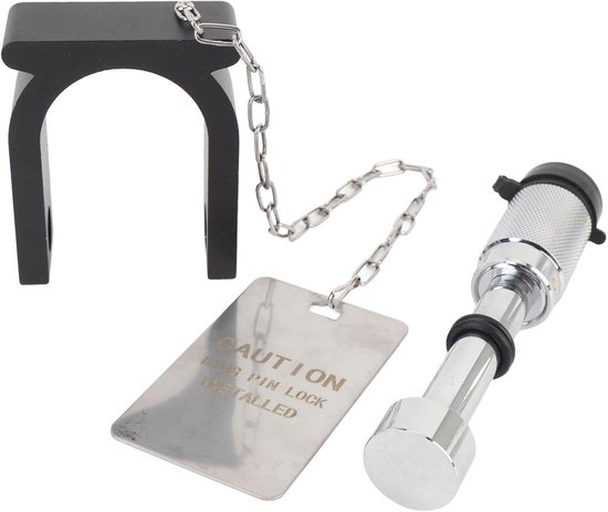 Heavy Duty 5th Wheel Trailer Lock met Waarschuwingstag & 2 Sleutels ...