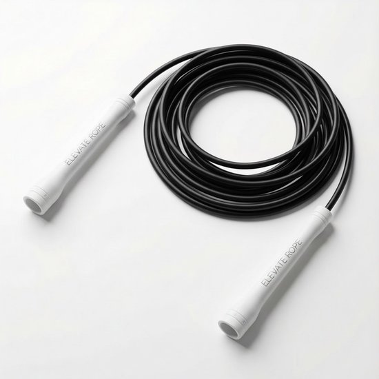 Elevate Rope Professioneel Sport Springtouw - Verstelbare Jump Rope - Touwtje Springen voor Volwassenen en kinderen - Speed rope - Conditie & Kracht - Binnen & Buiten Skipping Rope - Fitness Springtouwen (14 Kleuren)