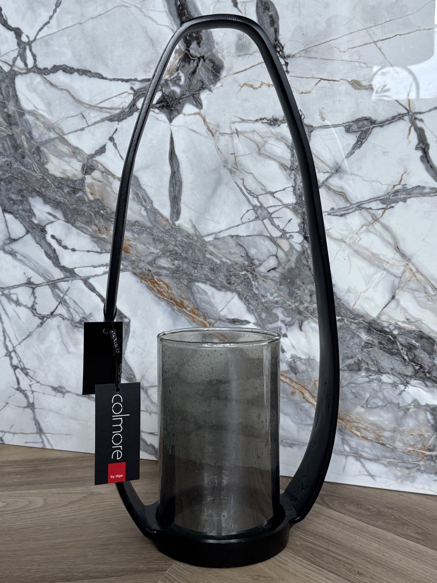 Hurricane w/glass ALU RAW/MATTBLACK 24x15x54