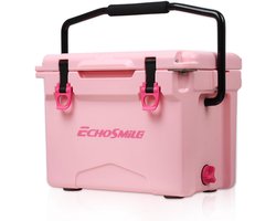EchoSmile 12 Quart roto gegoten koelbox voor kamperen, picknick en buitenactiviteiten