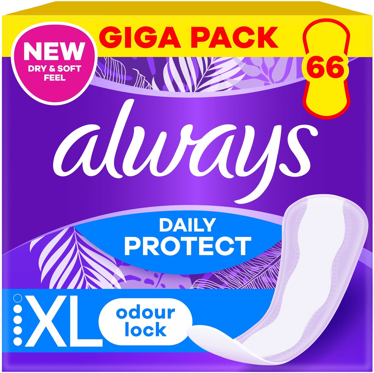 Always Daily Protect Extra Long Odour Block technologie - Inlegkruisjes - 66 Stuks