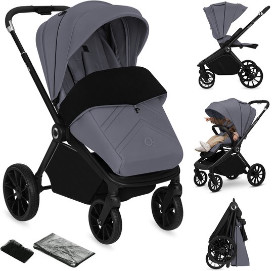 Lionelo Mika Plus Kinderwagen - All-Terrain Wielen - - Lionelo - €240,00