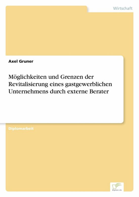 Möglichkeiten und Grenzen der Revitalisierung eines gastgew ... - cover