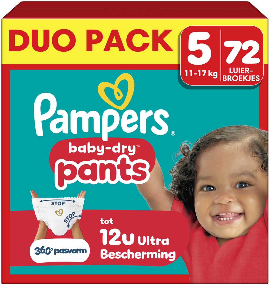 Pampers Baby-Dry Pants Maandbox maat 5