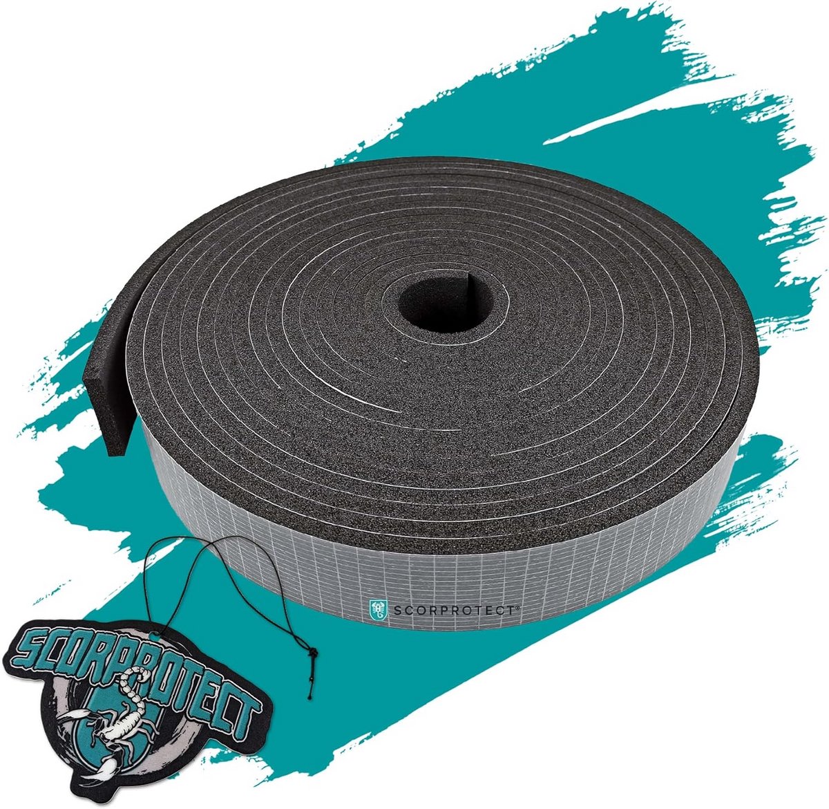Zelfklevende Rubber Isolatiestrips voor Koeling en Verwarming op Maat