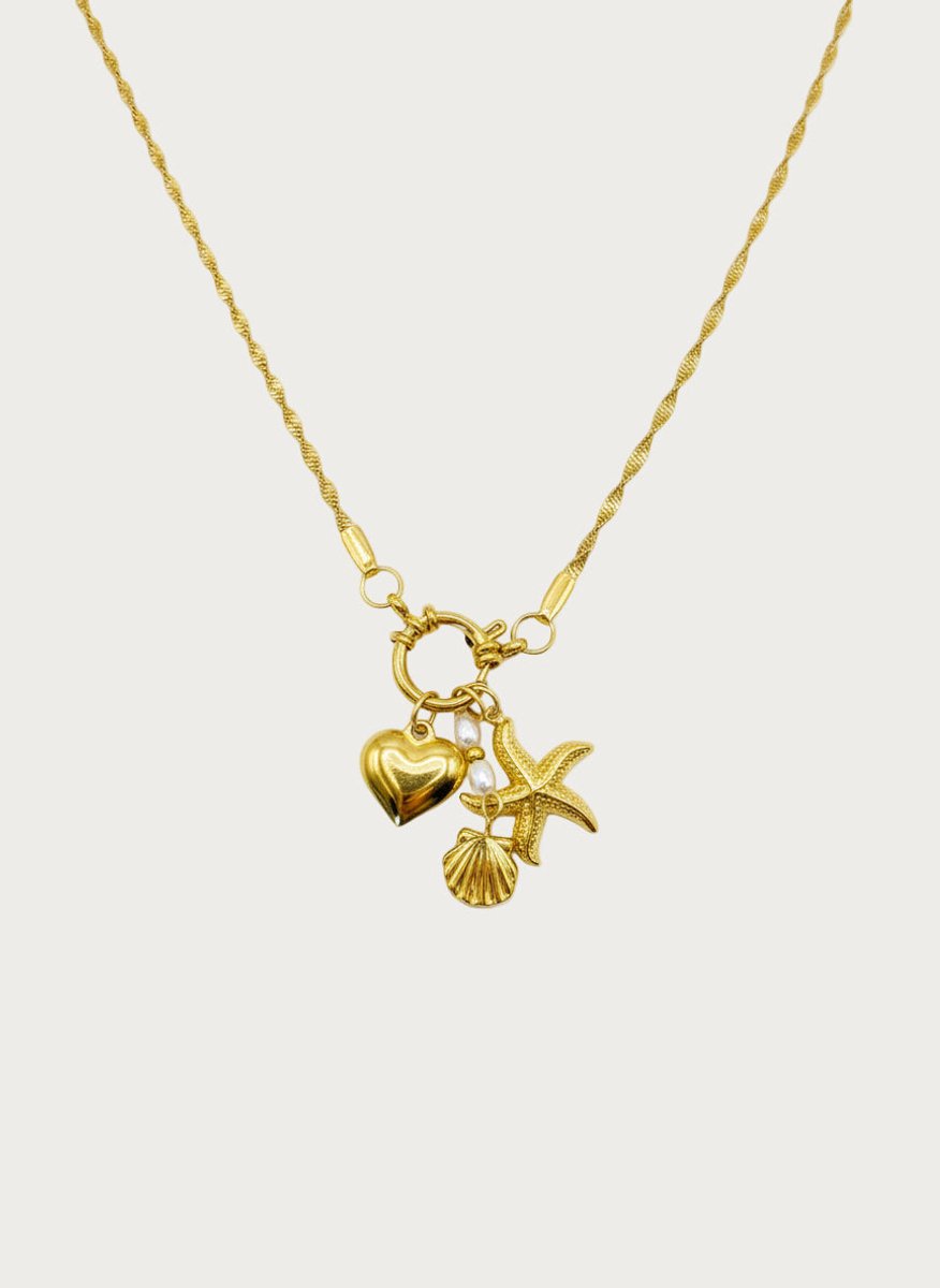 Starfish - Ketting - Stainless Steel