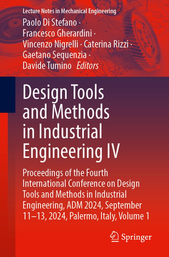 Lecture Notes in Mechanical Engineering- Design Tools and Me ... - cover