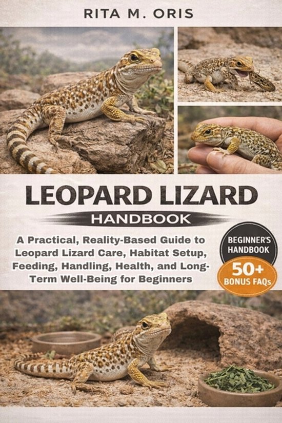 Leopard Lizard Handbook | 9798245218892 | Rita M Oris | Boeken | bol