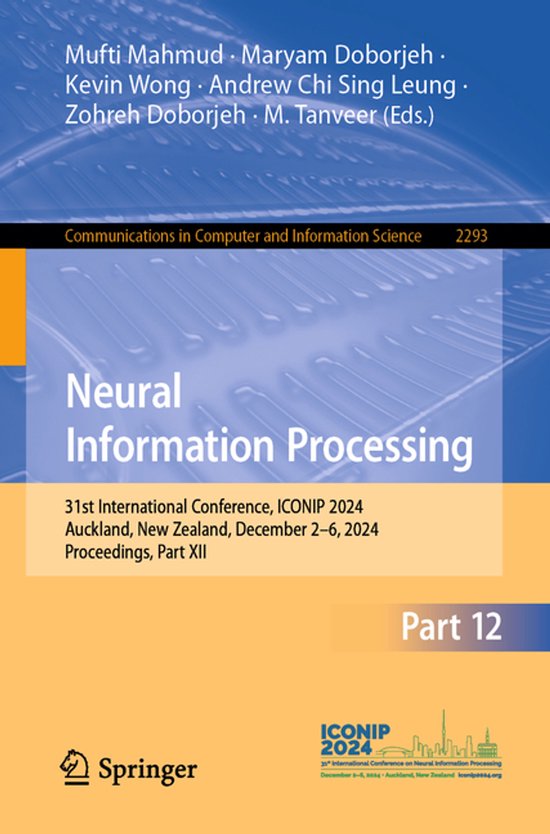 Communications in Computer and Information Science2293- Neur ... - cover