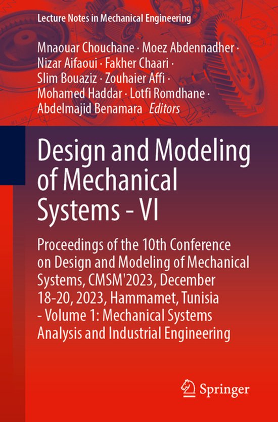 Lecture Notes in Mechanical Engineering- Design and Modeling ... - cover