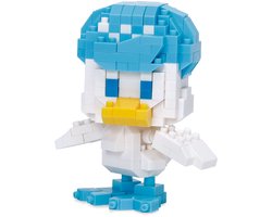 Bandai - Nanoblock - Kapsel (Quaxly) - Pokémon - Mini Pokemon Brick Figuur - Pokémon Pixel Hoofdtooi Figuur Bouwpakket - Speelgoed Kinderen 12+ Tiener Volwassenen - NBPM03