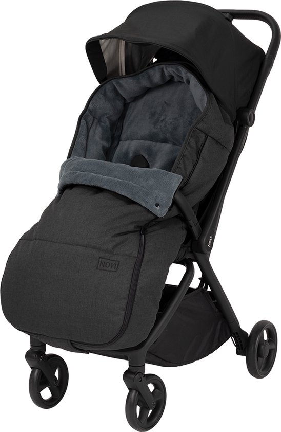 Voetenzak Novi Uni Cozy Black Melange van Merkloos — afbeelding 2