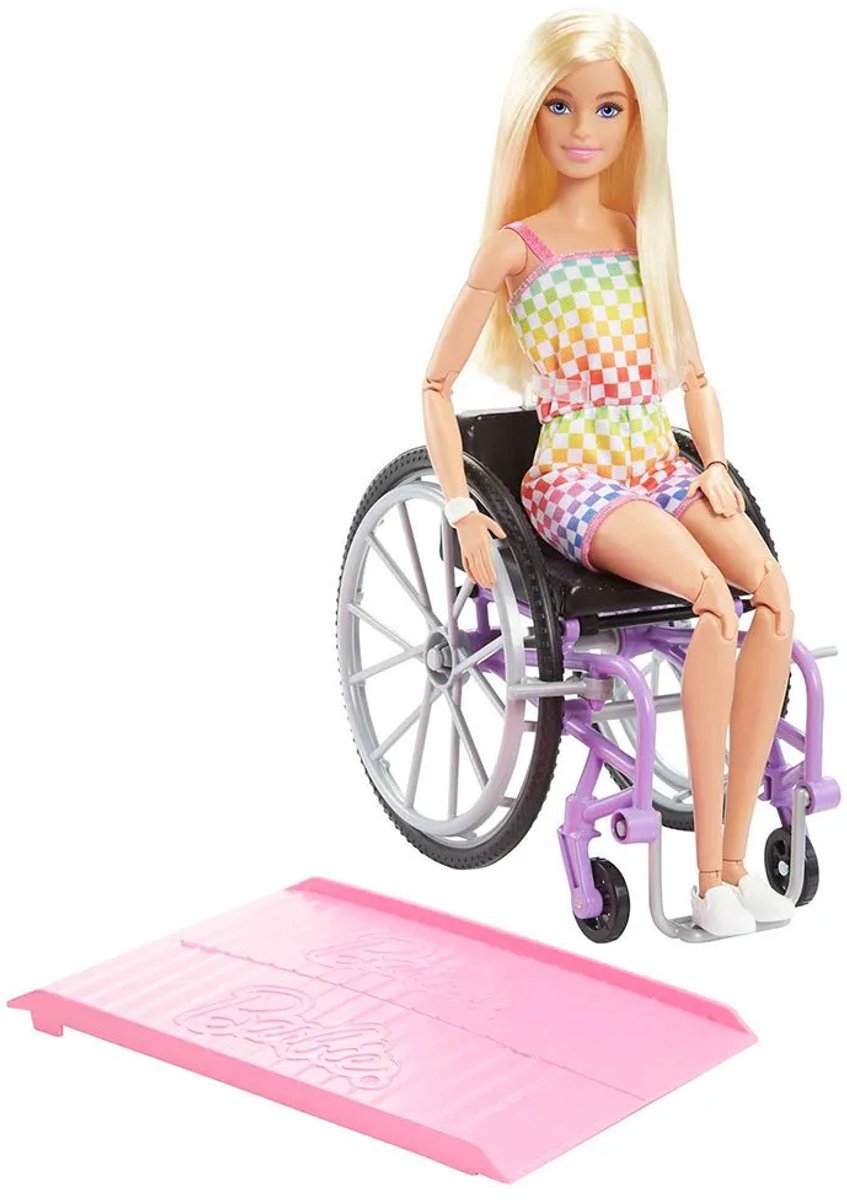 Barbie Fashionista Rolstoel - Modepop — afbeelding 12