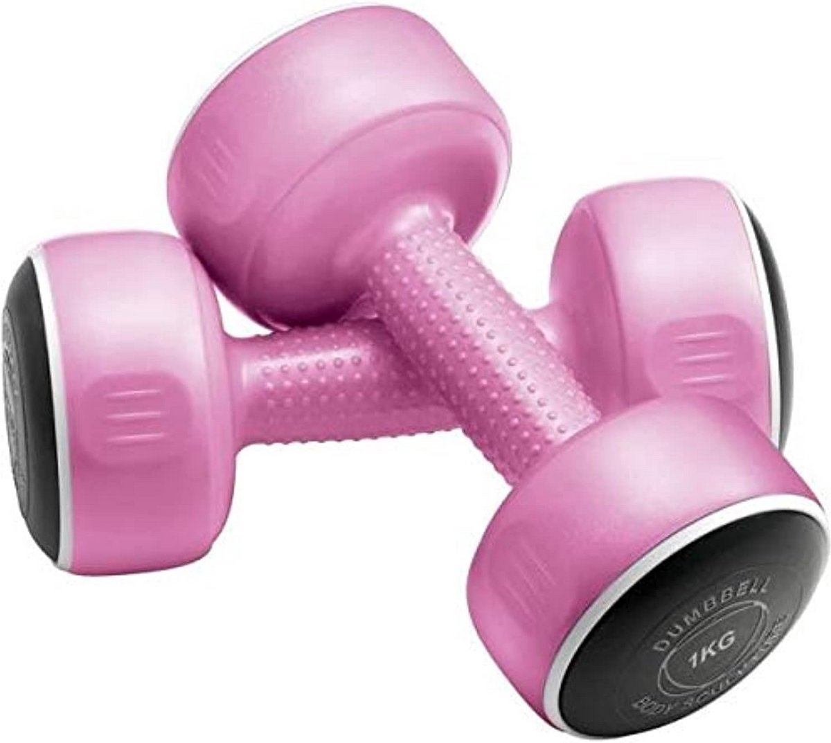 Set van 2 Roze Halters 1 KG - Perfect voor Fitness en Krachttraining