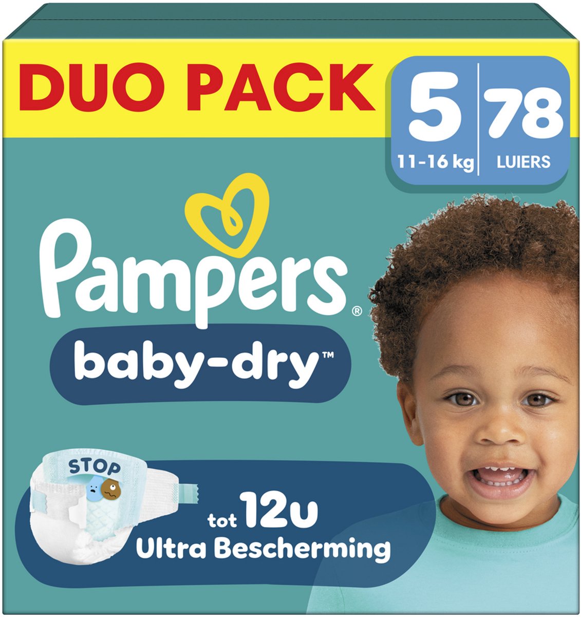 Pampers Baby-Dry Nachtbroekjes Maandbox maat 5
