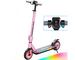 RCB R12Pro Elektrische Step Kinderen - Kinderstep - 220W - Max 18km/u - roz