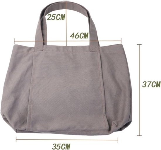 Yogamat Tas - Canvas Schoudertas voor Pilates en Yoga - Handig Draagbaar voor Sportscholen - 1 Stuk van Merkloos — afbeelding 5