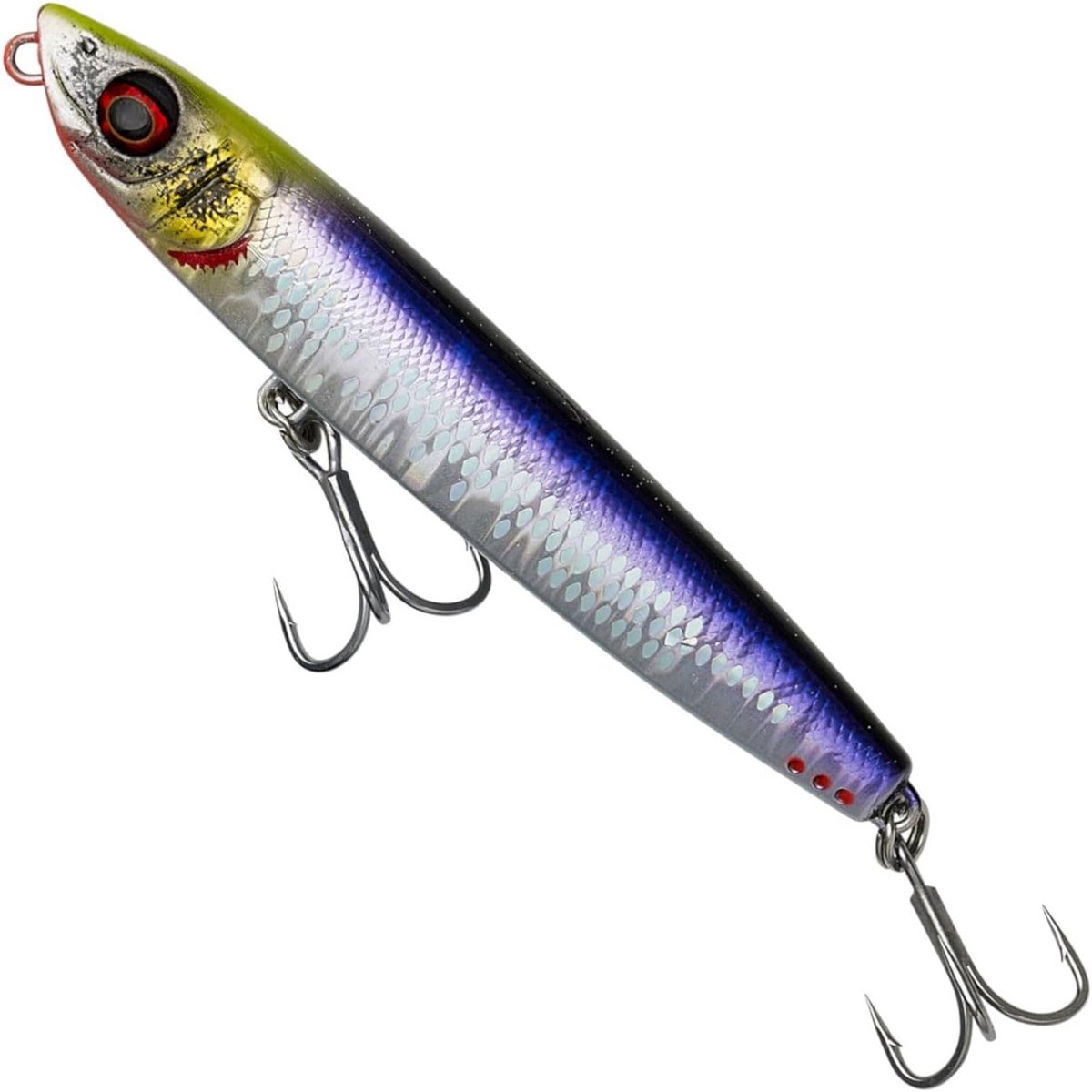 Zinkende Zeepiler voor Zeevissen - 11.5cm 63g - Extra Zinkend Werppalet