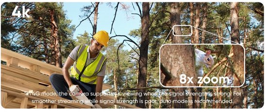 eufy Security Buitencamera S330 4G LTE - Outdoor Cam + eufy Security E340 Video Deurbel met Chime van Merkloos — afbeelding 5