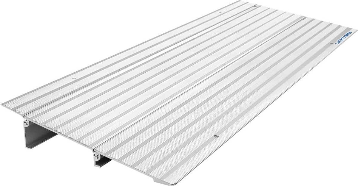 Verstelbare Aluminium Drempelhulp voor Rolstoel en Kinderwagen 5 cm