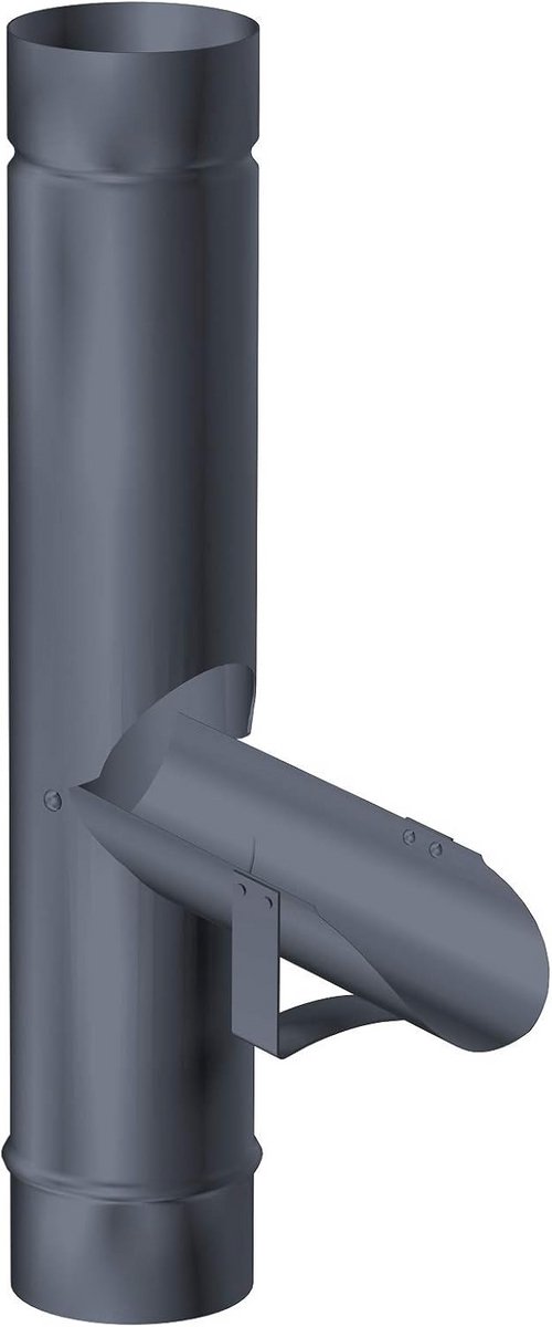 Regenwaterklep voor Regenpijp DN 60 Aluminium Antraciet