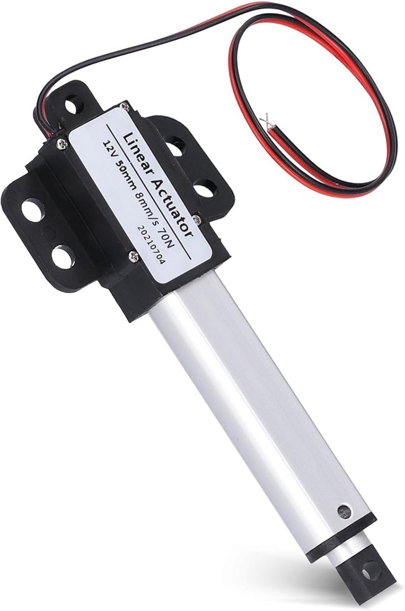 12V DC Mini Elektrische Lineaire Actuator met Interne Eindschakelaar voor Diverse Toepassingen