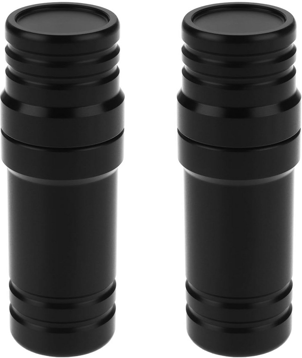 Set van 2 Keu Doppen 3/8 x 10 - Beschermers voor Biljartkeu Schroefdraad