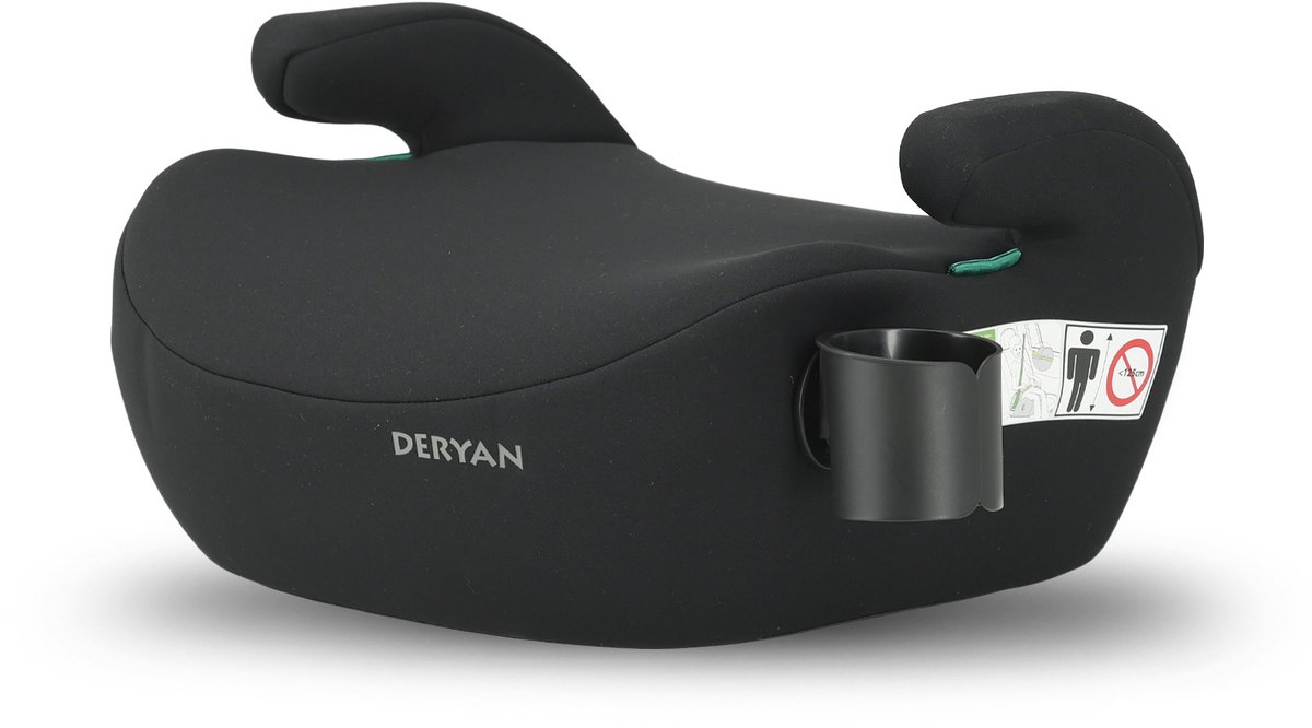 Deryan Cody Basic I-Size Autostoel Zitverhoger - 22-36 kg - Zwart