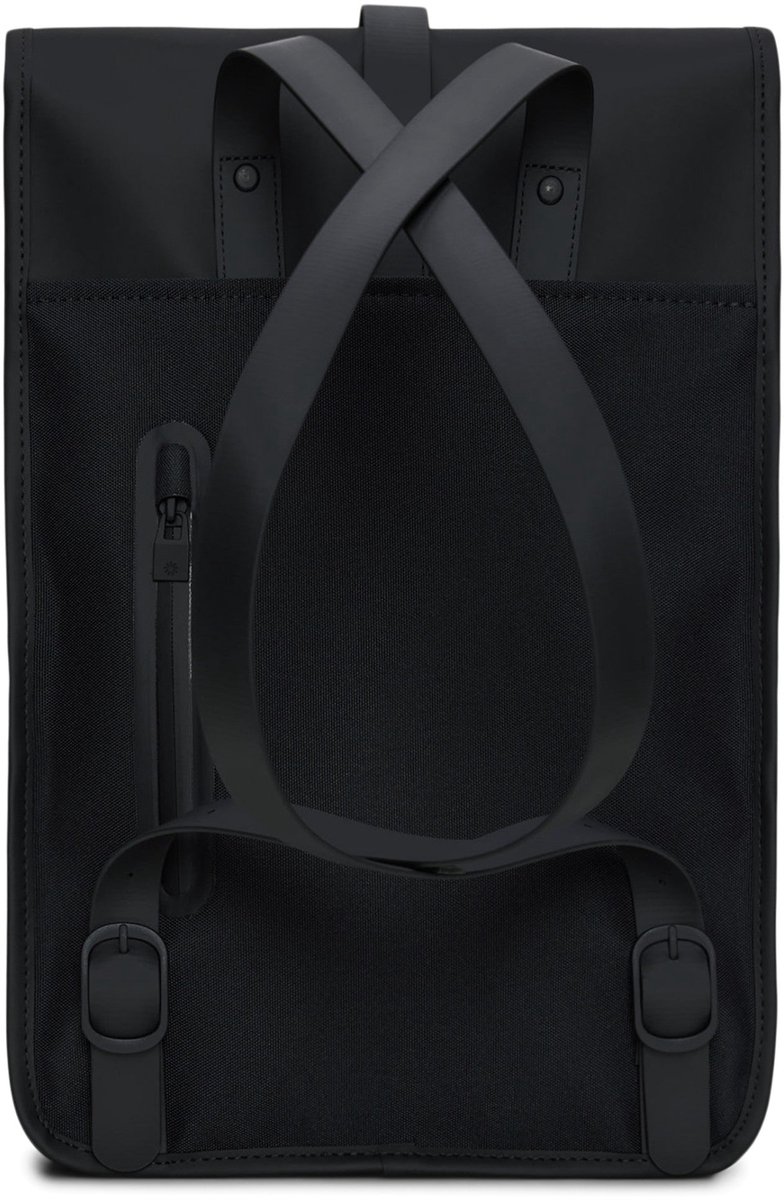 Rains Mini W3 Unisex Rugzak - Zwart – foto 7