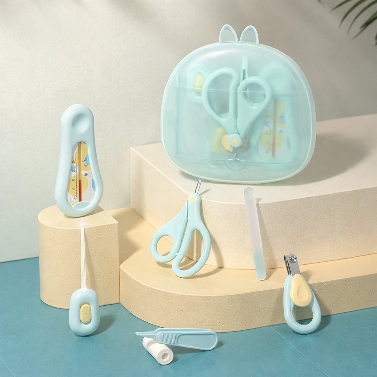 Nagelknipper set 6-delig | Groen | Nagelsetje | Baby | Peuter | Kind | Manicure set | Nagel | Kraamcadeau |