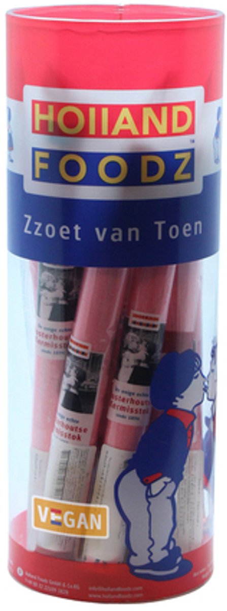 De Oosterhoutse - Zuurstok nr.2 - 12 x 43 gram - Omdoos 8x
