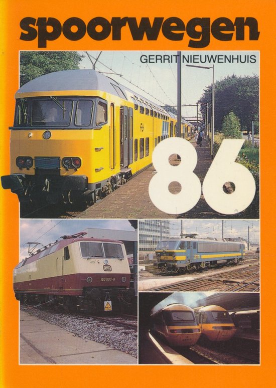 Spoorwegen 1986 - cover