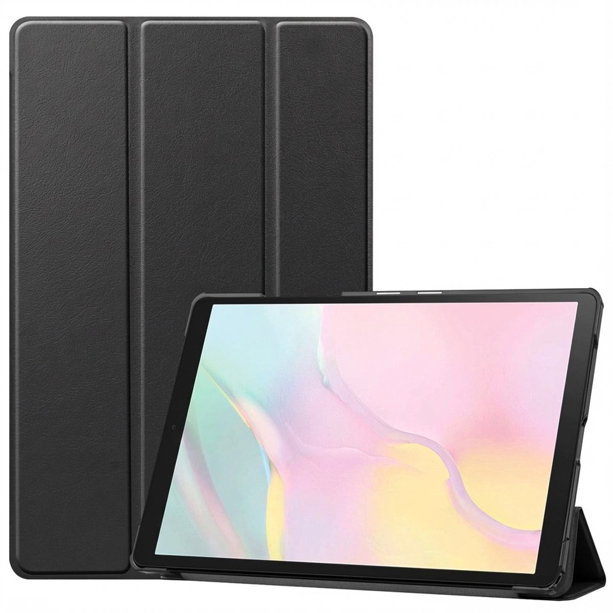 imoshion Tablet Hoes - Geschikt voor Samsung Galaxy Tab A7 - Trifold Bookcase - Zwart