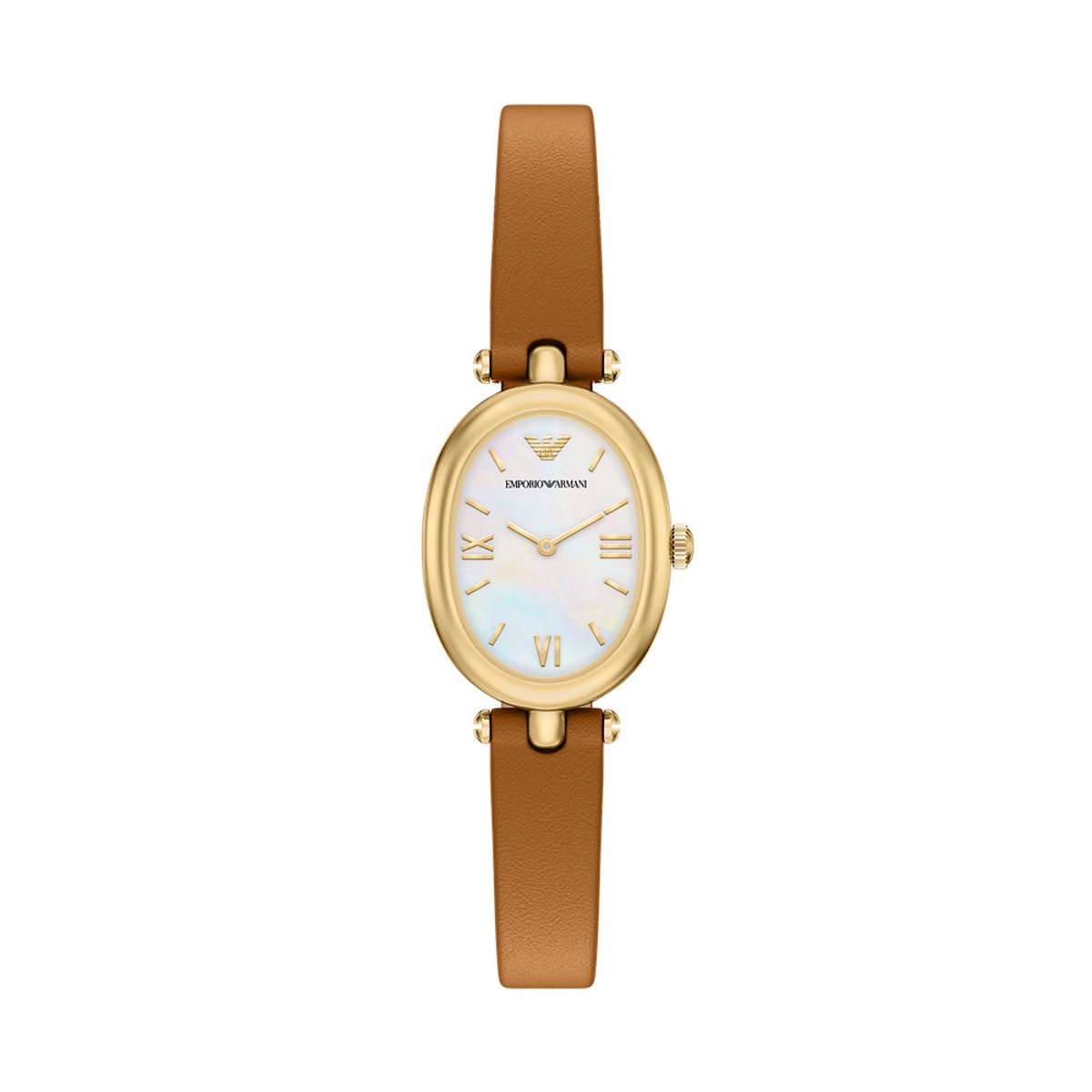 Emporio Armani AR11780 Vrouwen Horloge 28 mm Bruin